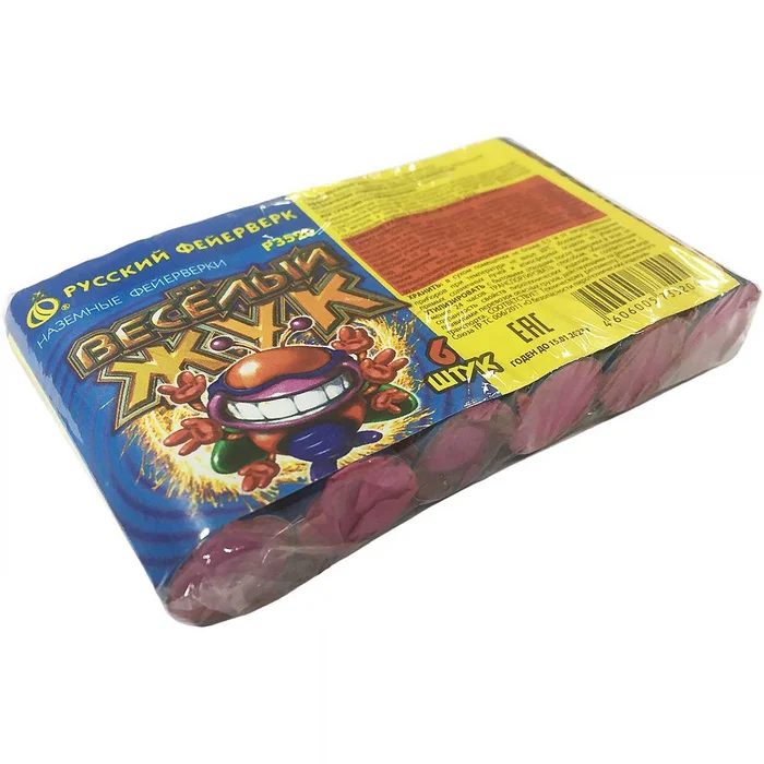 Наземный фейерверк Р3520 Веселый жук